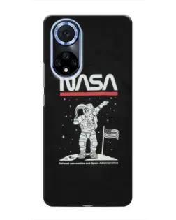 Чехол для Huawei Nova 9 SE с картинкой «NASA — шагаем по Луне» Чехол для Huawei Nova 9 SE с картинкой «NASA — шагаем по Луне»