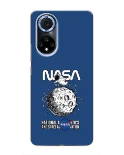 Чехол для Huawei Nova 9 SE с картинкой «NASA — лунная миссия» Чехол для Huawei Nova 9 SE с картинкой «NASA — лунная миссия»