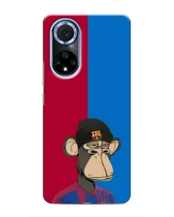 Чохол для Huawei Nova 9 SE з картинкою «Bored Ape — фанат Барси»