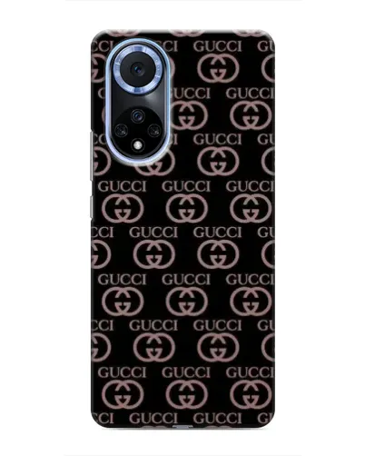 Чехол для Huawei Nova 9 SE с картинкой «Классическая монограмма Gucci»
