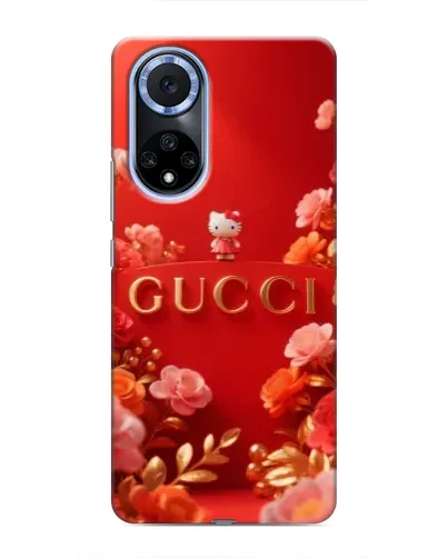 Чехол для Huawei Nova 9 SE с картинкой «Gucci — золотой сад»