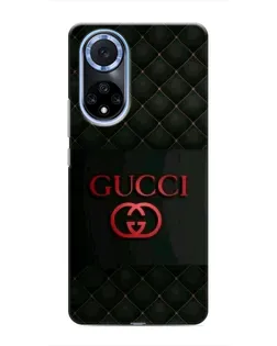 Чехол для Huawei Nova 9 SE с картинкой «Gucci — стеганый черный»