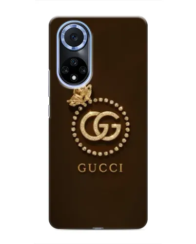 Чехол для Huawei Nova 9 SE с картинкой «Gucci — золотая бабочка»