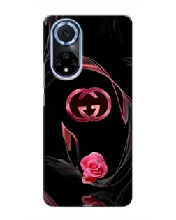 Чехол для Huawei Nova 9 SE с картинкой «Gucci — неоновая роза»