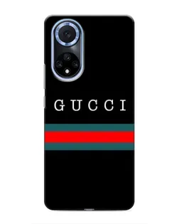 Чехол для Huawei Nova 9 SE с картинкой «Gucci — красный пояс»