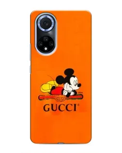 Чохол для Huawei Nova 9 SE з картинкою «Міккі Маус Gucci — помаранч»