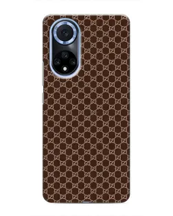 Чохол для Huawei Nova 9 SE з картинкою «Gucci — шоколадна сітка»
