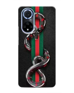 Чохол для Huawei Nova 9 SE з картинкою «Gucci — змія на смузі»