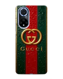 Чохол для Huawei Nova 9 SE з картинкою «Gucci — фірмова смуга та золото»
