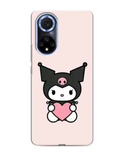 Чохол для Huawei Nova 9 SE з картинкою «Kuromi та серце»