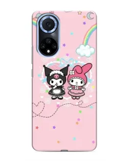 Чохол для Huawei Nova 9 SE з картинкою «My Melody та Kuromi»