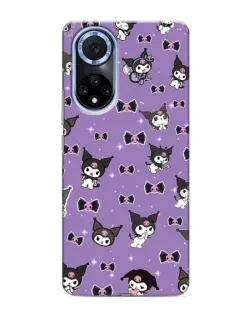 Чохол для Huawei Nova 9 SE з картинкою «Kuromi — патерн»