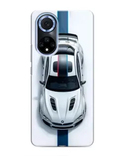 Чохол для Huawei Nova 9 SE з картинкою «Вид зверху — BMW M»
