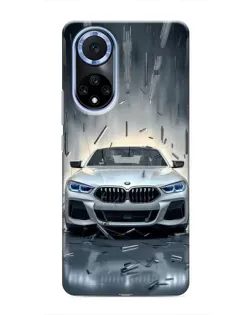 Чохол для Huawei Nova 9 SE з картинкою «BMW у світлі фар»