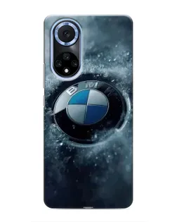 Чохол для Huawei Nova 9 SE з картинкою «Логотип BMW — лід»