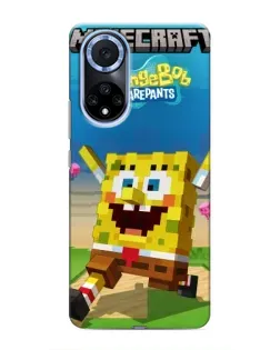 Чехол для Huawei Nova 9 SE с картинкой «Губка Боб Minecraft» Чехол для Huawei Nova 9 SE с картинкой «Губка Боб Minecraft»