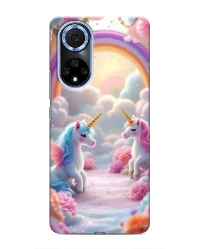 Чехол для Huawei Nova 9 SE с картинкой «Радуга и единороги» Чехол для Huawei Nova 9 SE с картинкой «Радуга и единороги»