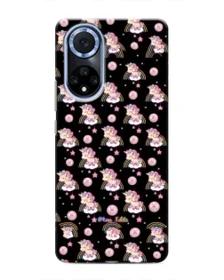 Чехол для Huawei Nova 9 SE с картинкой «Magic Unicorn паттерн»
