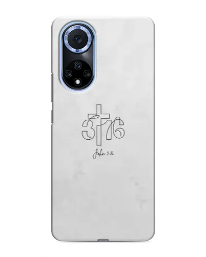 Чехол для Huawei Nova 9 SE с картинкой «Иоанна 3:16 Крест»