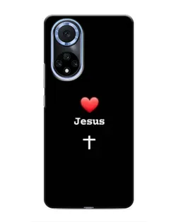Чохол для Huawei Nova 9 SE з картинкою «Серце - Jesus» Чохол для Huawei Nova 9 SE з картинкою «Серце - Jesus»