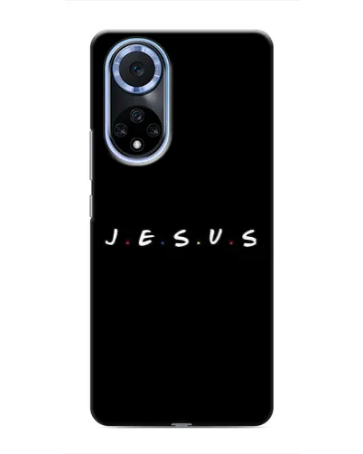 Чехол для Huawei Nova 9 SE с картинкой «Точки веры J.E.S.U.S.»
