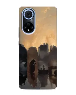 Чехол для Huawei Nova 9 SE с картинкой «Дорога к вере»