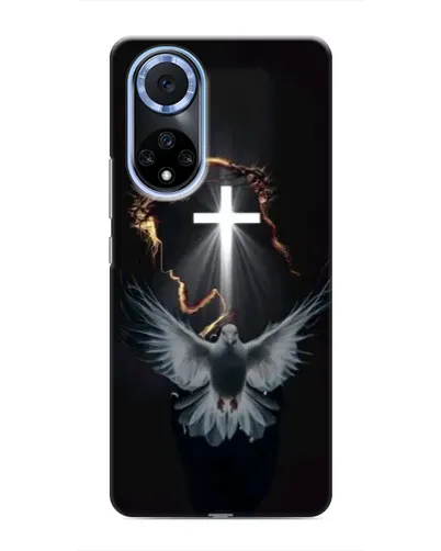 Чехол для Huawei Nova 9 SE с картинкой «Голубь и Свет»