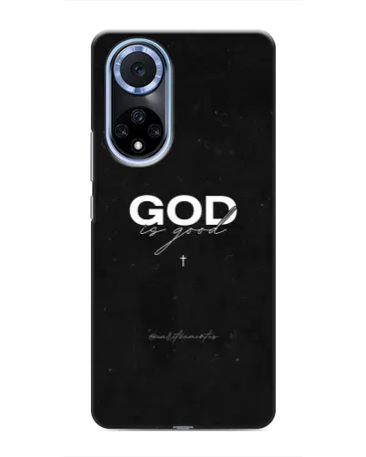 Чехол для Huawei Nova 9 SE с картинкой «GOD — Бог над всем»