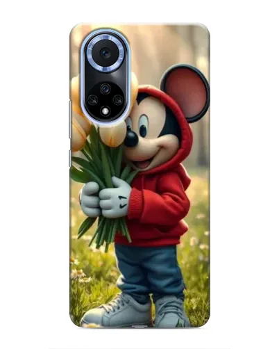 Чехол для Huawei Nova 9 SE с картинкой «Микки с тюльпанами» Чехол для Huawei Nova 9 SE с картинкой «Микки с тюльпанами»