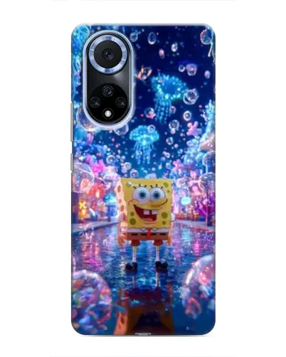 Чехол для Huawei Nova 9 SE с картинкой «Неоновый океан»