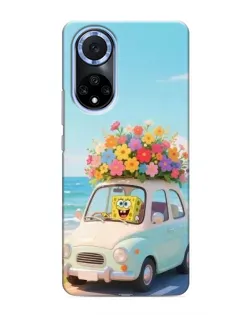 Чехол для Huawei Nova 9 SE с картинкой «Автомобильное путешествие»