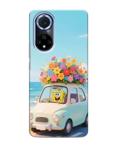 Чехол для Huawei Nova 9 SE с картинкой «Автомобильное путешествие»