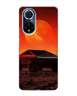 Чохол для Huawei Nova 9 SE з картинкою «Cybertruck на Марсі»