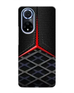 Чехол для Huawei Nova 9 SE с картинкой «Mercedes Carbon Grid»