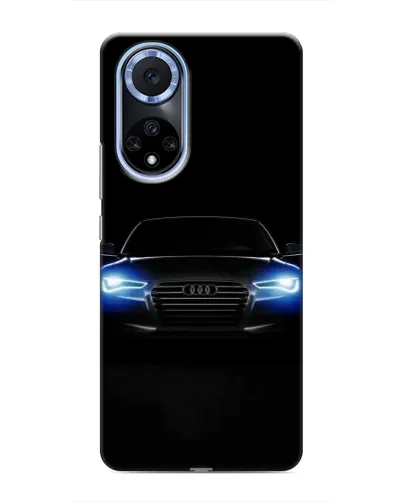 Чохол для Huawei Nova 9 SE з картинкою «Audi в неоні»