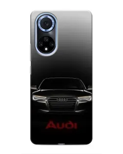 Чохол для Huawei Nova 9 SE з картинкою «Audi — градієнтний контур»