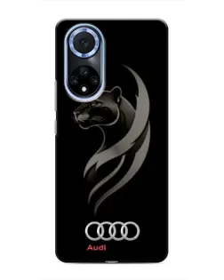 Чохол для Huawei Nova 9 SE з картинкою «Графіка — пантера та Audi»