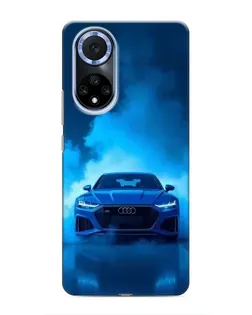 Чохол для Huawei Nova 9 SE з картинкою «Audi — блакитна енергія»
