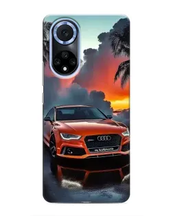Чохол для Huawei Nova 9 SE з картинкою «Audi — захід сонця»