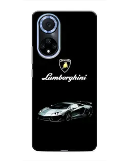 Чохол для Huawei Nova 9 SE з картинкою «Логотип Lamborghini класика»
