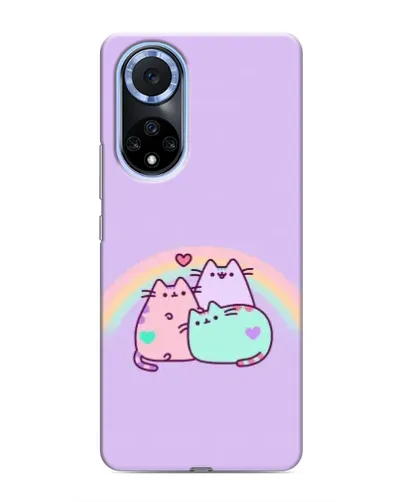 Чехол для Huawei Nova 9 SE с картинкой «Радужные Пушины»
