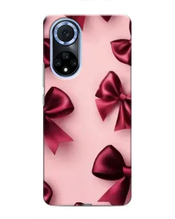 Чехол для Huawei Nova 9 SE с картинкой «Бордовый атлас»