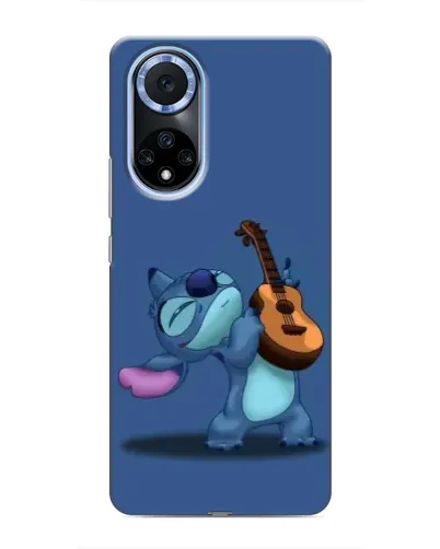 Чехол для Huawei Nova 9 SE с картинкой «Стич с укулеле»