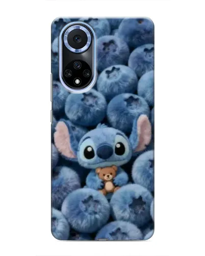 Чехол для Huawei Nova 9 SE с картинкой «Стич и голубика»