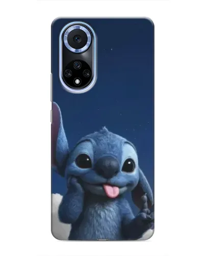 Чехол для Huawei Nova 9 SE с картинкой «Стич в облаках»