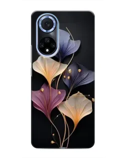 Чохол для Huawei Nova 9 SE з картинкою «Лілові квіти грації»