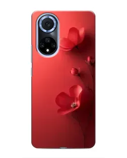 Чохол для Huawei Nova 9 SE з картинкою «Макові суцвіття»