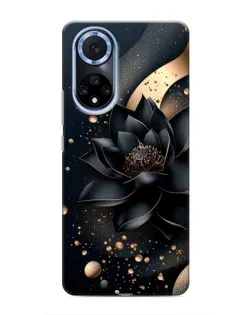 Чохол для Huawei Nova 9 SE з картинкою «Чорний лотос»