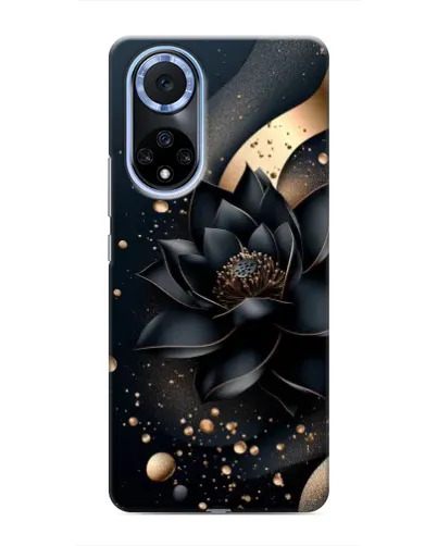 Чохол для Huawei Nova 9 SE з картинкою «Чорний лотос»
