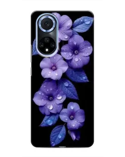 Чохол для Huawei Nova 9 SE з картинкою «Фіолетові квіти з росою» Чохол для Huawei Nova 9 SE з картинкою «Фіолетові квіти з росою»